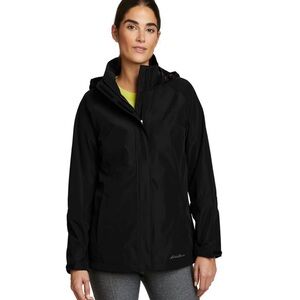 Eddie Bauer Black Women’s Jacket Full-Zip 1X